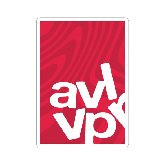 Bubble Logo Rectangle Sticker