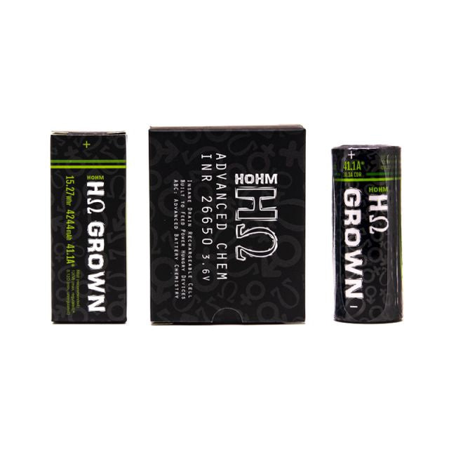Home Grown 26650 Battery