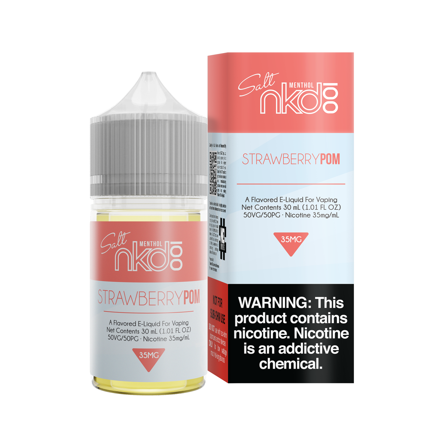 Naked 100 SALTS – Strawberry Pom 30ML
