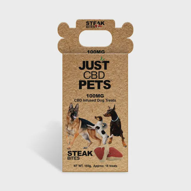 Just CBD Steak Dog Treats 100mg