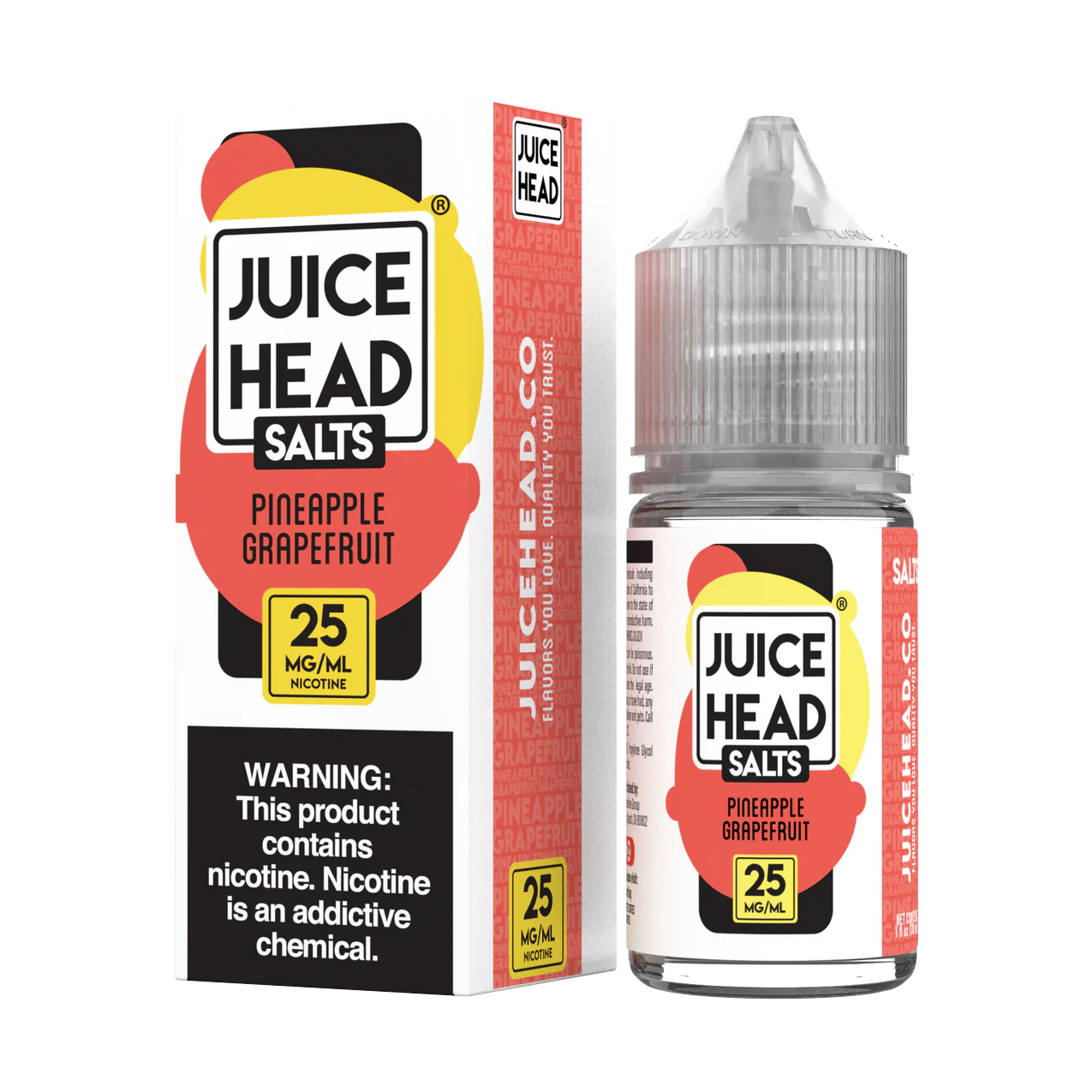 Juice Head SALTS - Pineapple Grapefruit 30ML
