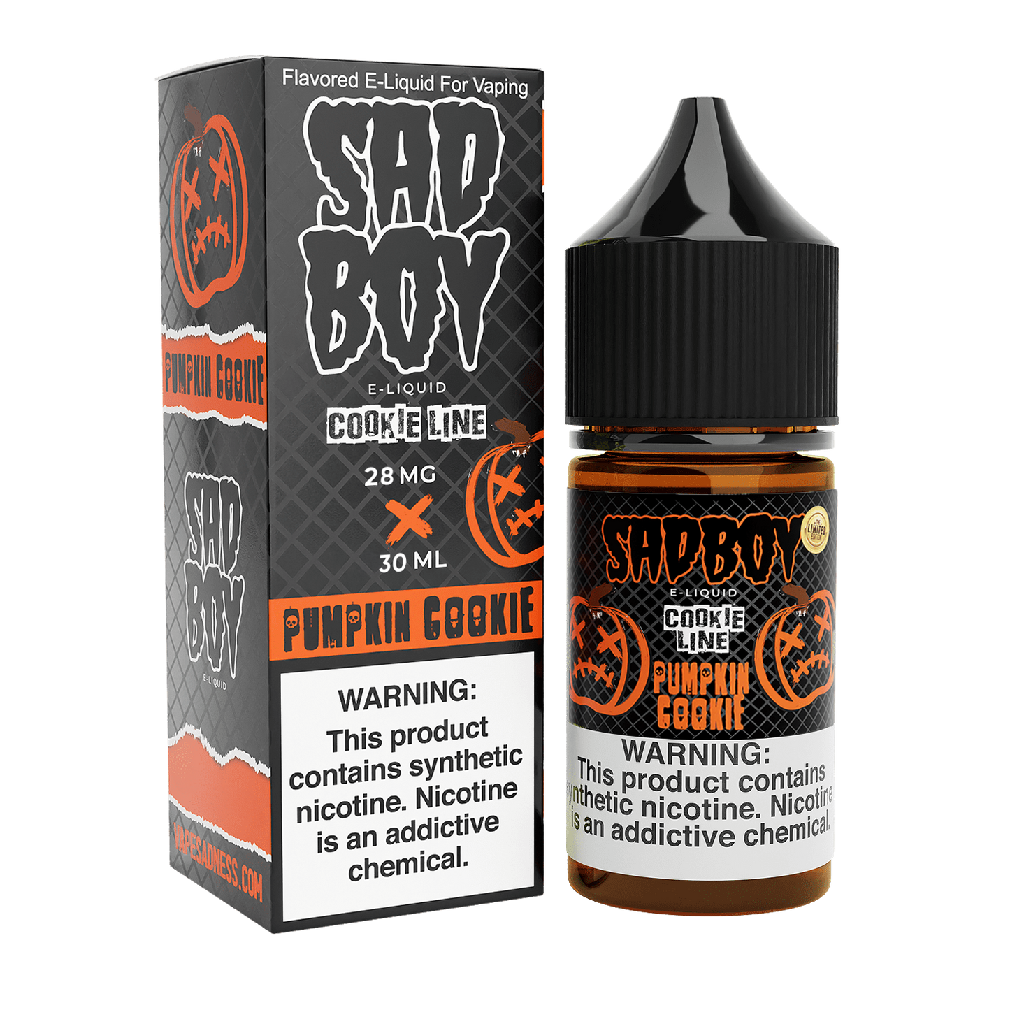 Sadboy SALTS – Pumpkin Cookie 30ML