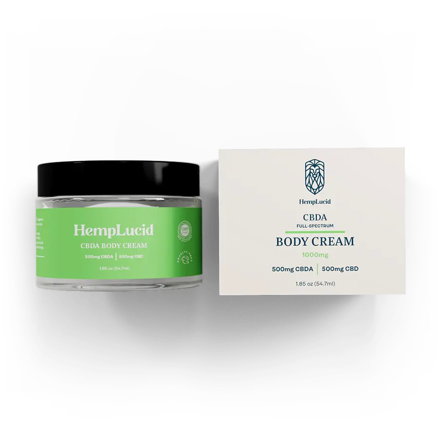 HempLucid CBD/CBDA Body Cream 1000mg