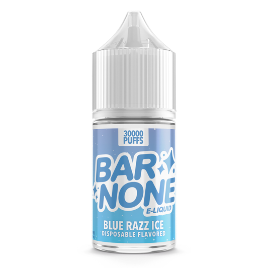 Bar None Disposable Flavored E-Liquid – Blue Razz Ice 30ML