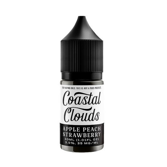 Costal Clouds SALTS – Apple Peach Strawberry 30ML - Asheville Vapor
