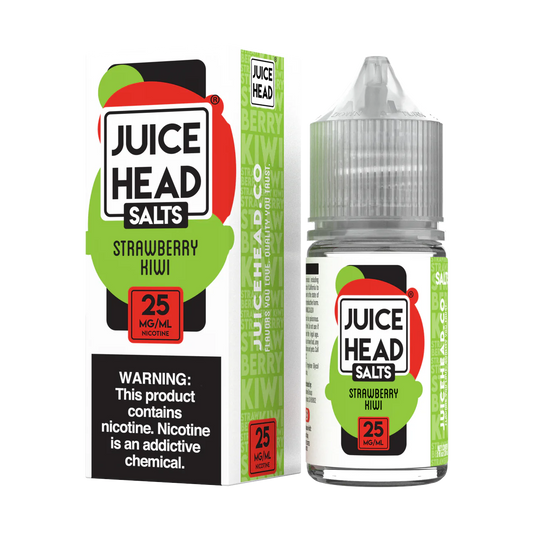 Juice Head SALTS - Strawberry Kiwi 30ML - Asheville Vapor