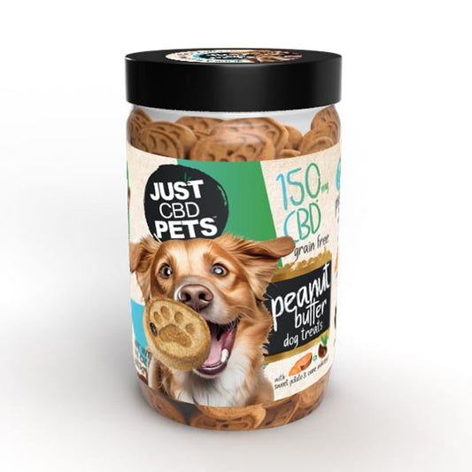 Just CBD – Peanut Butter Dog Treats | 150mg - Asheville Vapor