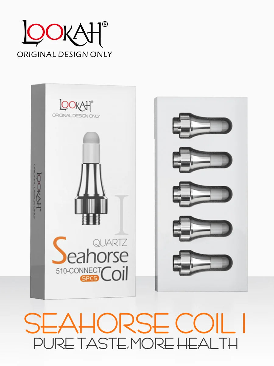 Lookah Seahorse Coil (5 Pack) - Asheville Vapor