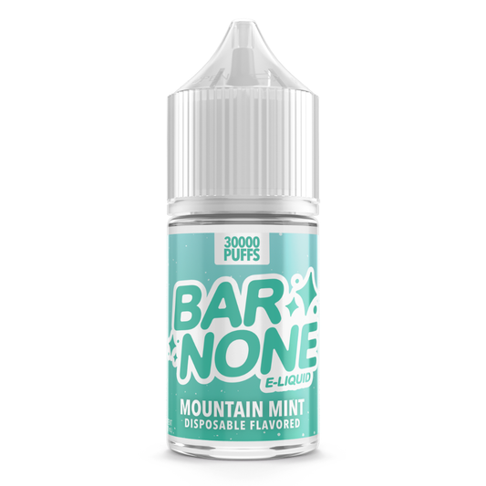 Bar None Disposable Flavored E-Liquid – Mountain Mint 30ML