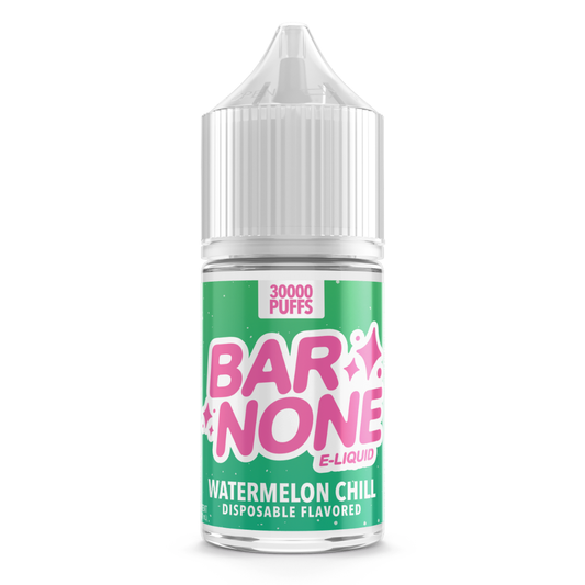 Bar None Disposable Flavored E-Liquid – Watermelon Chill 30ML