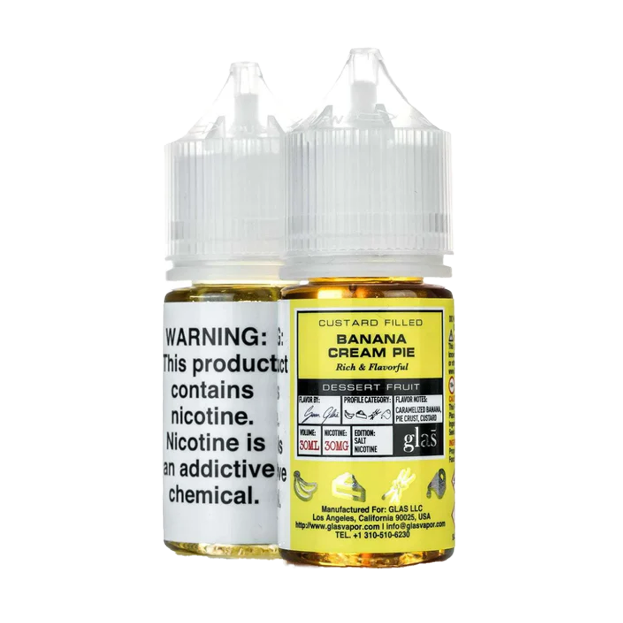 Glas BSX SALTS – Banana Cream Pie 30ML