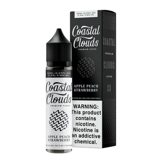 Costal Clouds – Apple Peach Strawberry 60ML