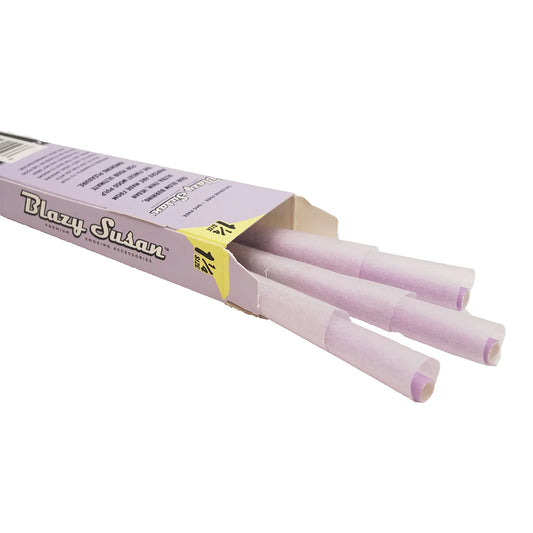 Blazy Susan Deluxe Purple Cones 6CT