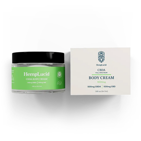HempLucid CBD/CBDA Body Cream 1000mg