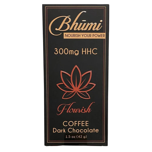 Bhūmi HHC Coffee Chocolate Bar | 300mg - Asheville Vapor