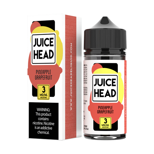 Juice Head – Pineapple Grapefruit 100ML - Asheville Vapor