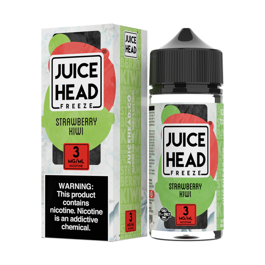 Juice Head – Strawberry Kiwi Freeze 100ML - Asheville Vapor