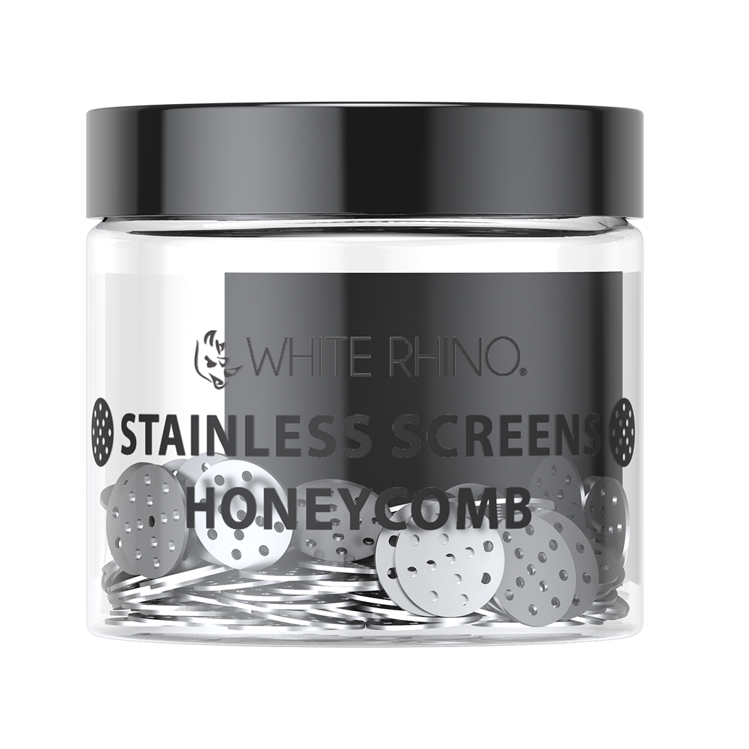 Stainless Honeycomb Screen 5 pack - Asheville Vapor
